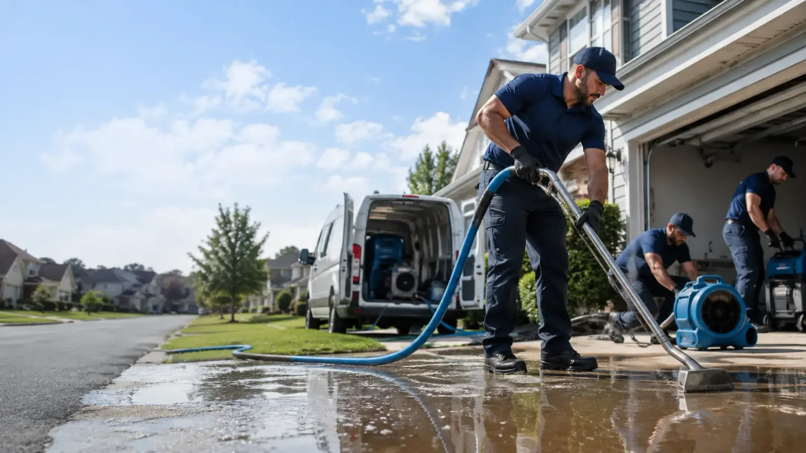 Flood Damage Restoration in Oak Hill, OH